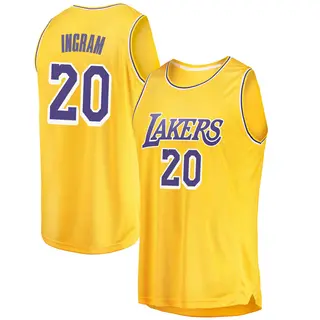 Men's Andre Ingram Los Angeles Lakers Gold 2018/19 Jersey - Icon Edition - Swingman