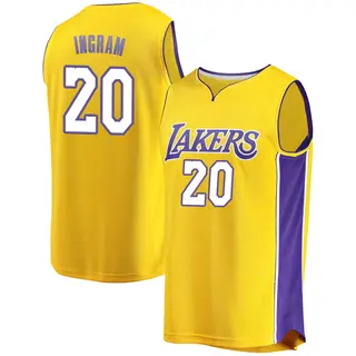 Men's Andre Ingram Los Angeles Lakers Gold Jersey - Icon Edition - Fast Break