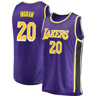 Men's Andre Ingram Los Angeles Lakers Purple 2018/19 Jersey - Statement Edition - Swingman