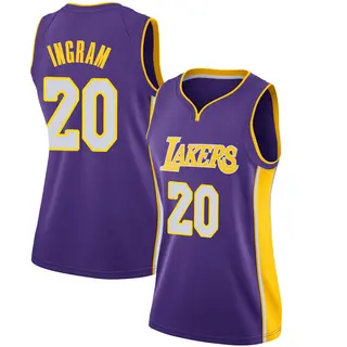 Women's Andre Ingram Los Angeles Lakers Purple Jersey - Statement Edition - Swingman