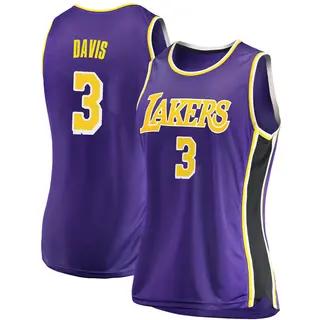 Women's Anthony Davis Los Angeles Lakers Purple 2018/19 Jersey - Statement Edition - Swingman
