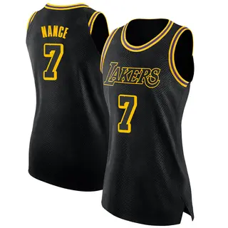Women's Larry Nance Los Angeles Lakers Black Jersey - City Edition - Swingman