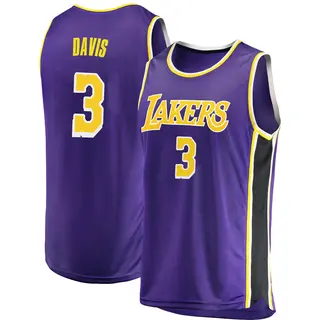 Youth Anthony Davis Los Angeles Lakers Purple 2018/19 Jersey - Statement Edition - Swingman