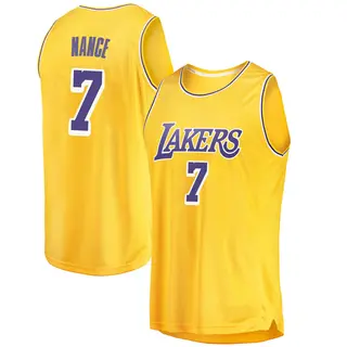 Youth Larry Nance Los Angeles Lakers Gold 2018/19 Jersey - Icon Edition - Swingman